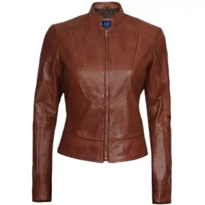 Leather Café Racer Jacket