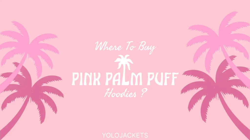 Where To Buy Pink Palm Puff Hoodie Featured